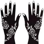 Premium Floral Henna Stencil (PFL006)