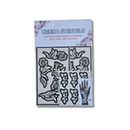 Premium Floral Henna Stencil (PFL005)