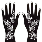 Premium Floral Henna Stencil (PFL005)