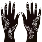 Premium Floral Henna Stencil (PFL004)