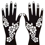 Premium Floral Henna Stencil (PFL001)