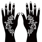 Premium Floral Henna Stencil (PFL052)