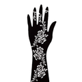 Premium Emirati Henna Stencil (PEM011)