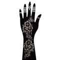 Premium Emirati Henna Stencil (PEM004)
