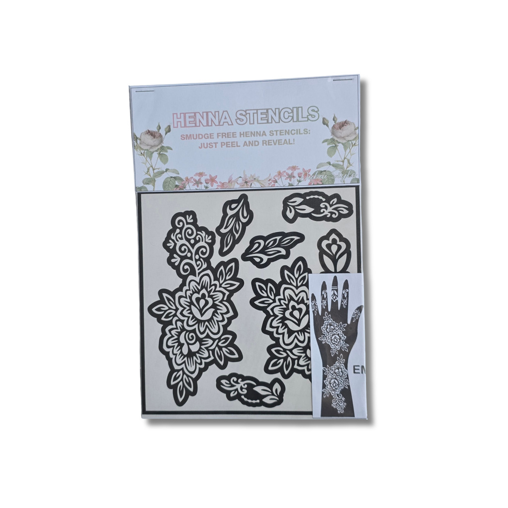 Premium Emirati Henna Stencil (PEM001)