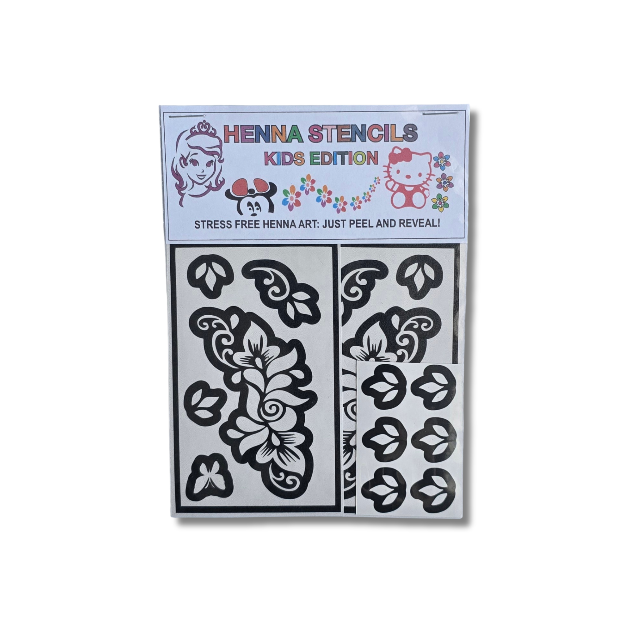 Premium Kids Henna Stencil (PKD003)