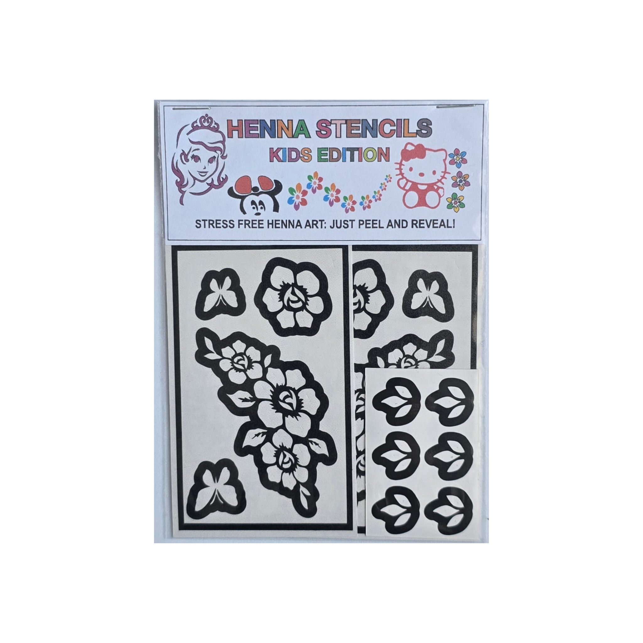 Premium Kids Henna Stencil (PKD001)